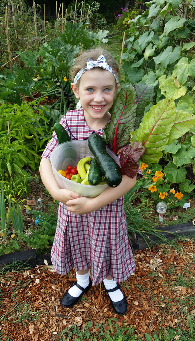 Poppy's Patch_Little Poppy with produce